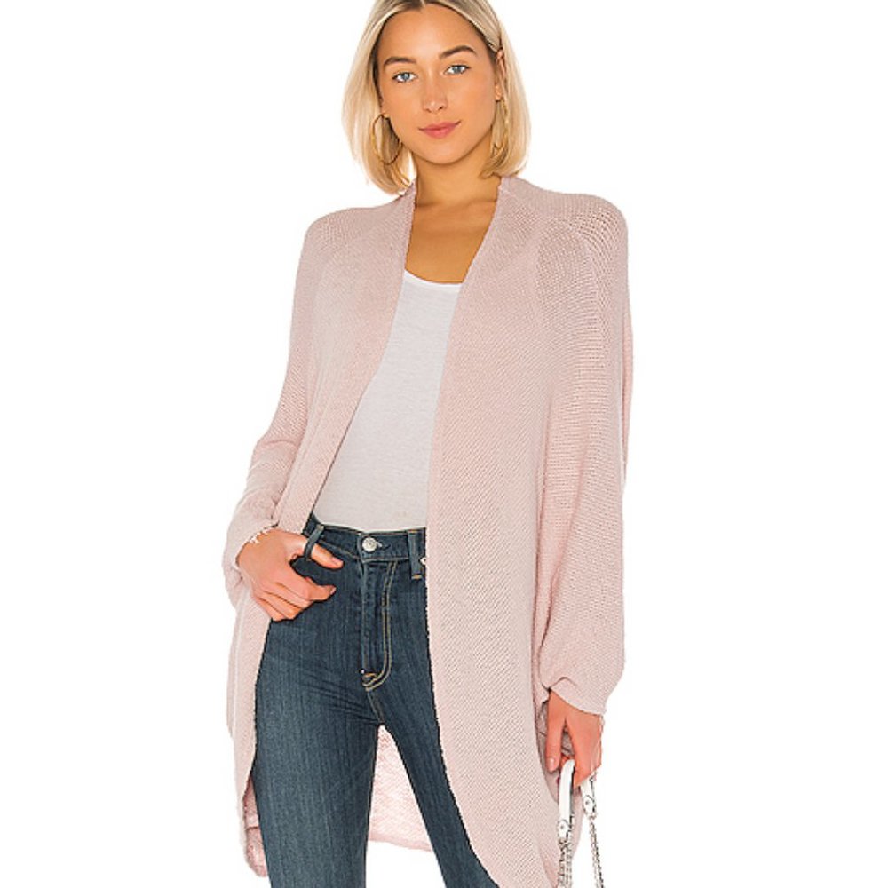 Michael Lauren Easton Cardigan Blush One Size